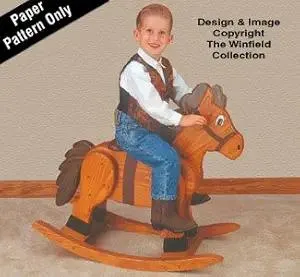 Rocking Horse Woodworking Project Plan
