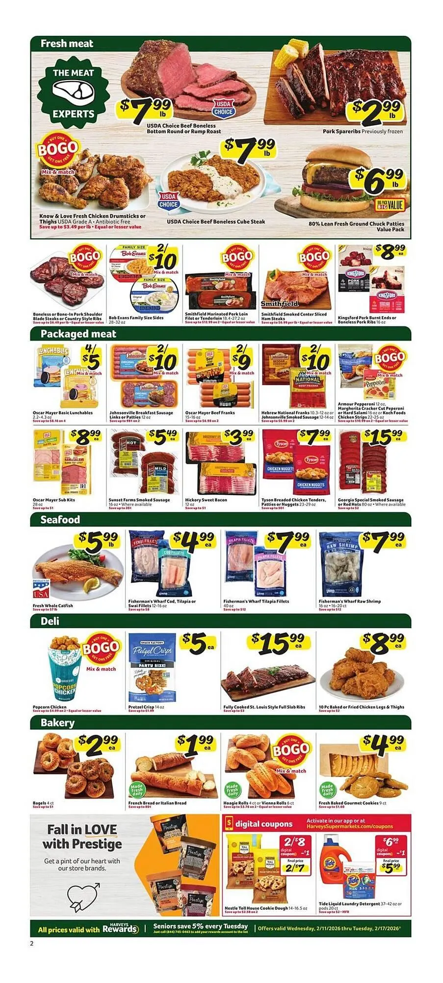 Weekly ad Harveys Supermarkets weekly ad from February 11 to February 17 2026 - Page 4