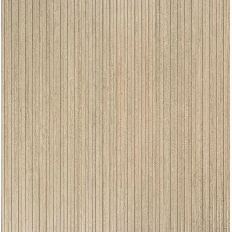 UrbanSlat 16'' x 48'' Matte Ceramic Fluted Wood Look Wall Tile