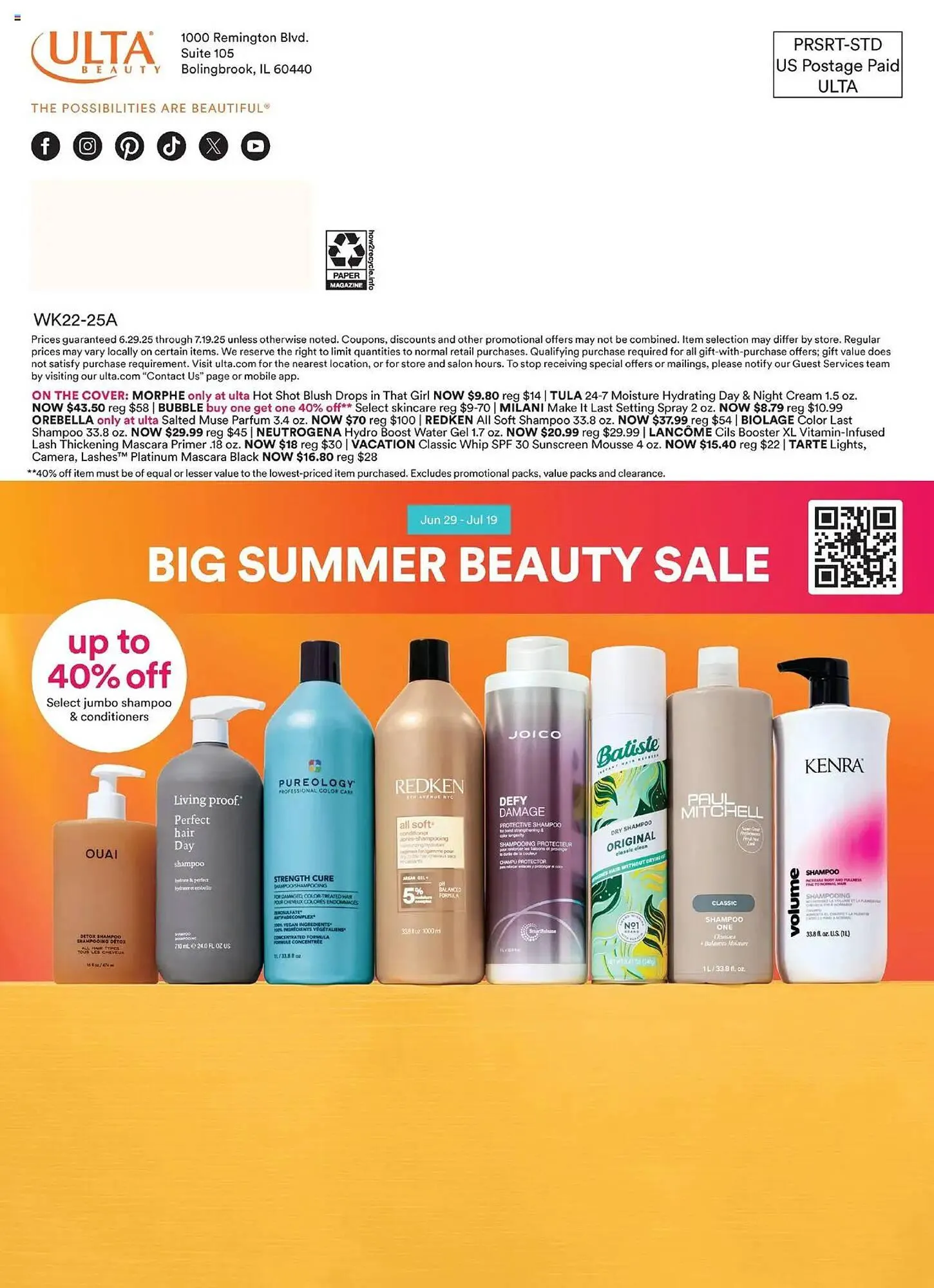 Weekly ad Ulta Beauty Weekly Ad from June 29 to July 19 2025 - Page 44