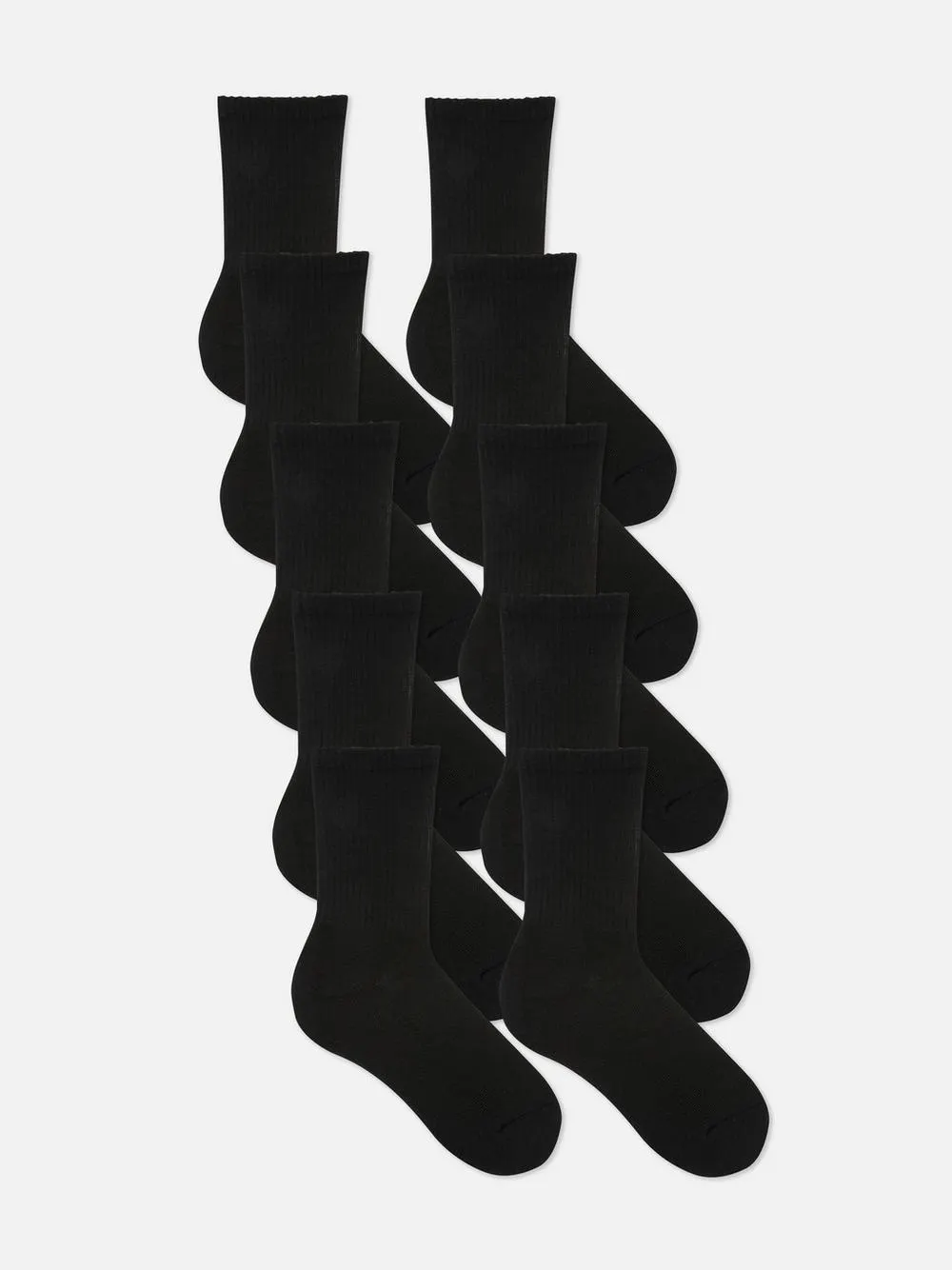 10-Pack Sports Crew Socks