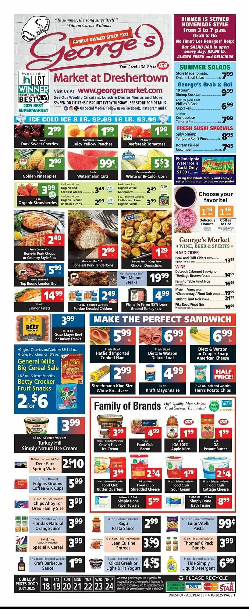 Georges Market Weekly Ad - 1