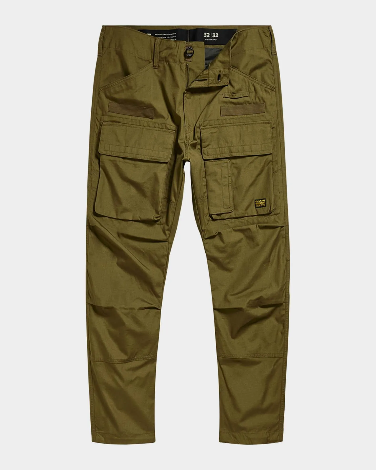Men's 3D Regular Tapered Cargo Pants