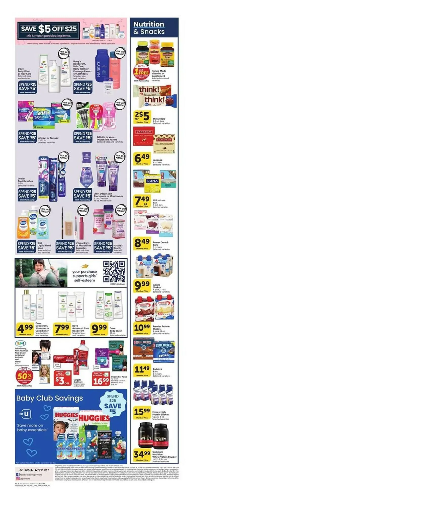 Weekly ad Pavilions weekly ad from October 22 to October 28 2025 - Page 8