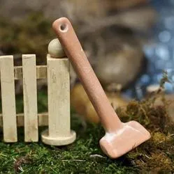 Miniature Terracotta Garden Hoe