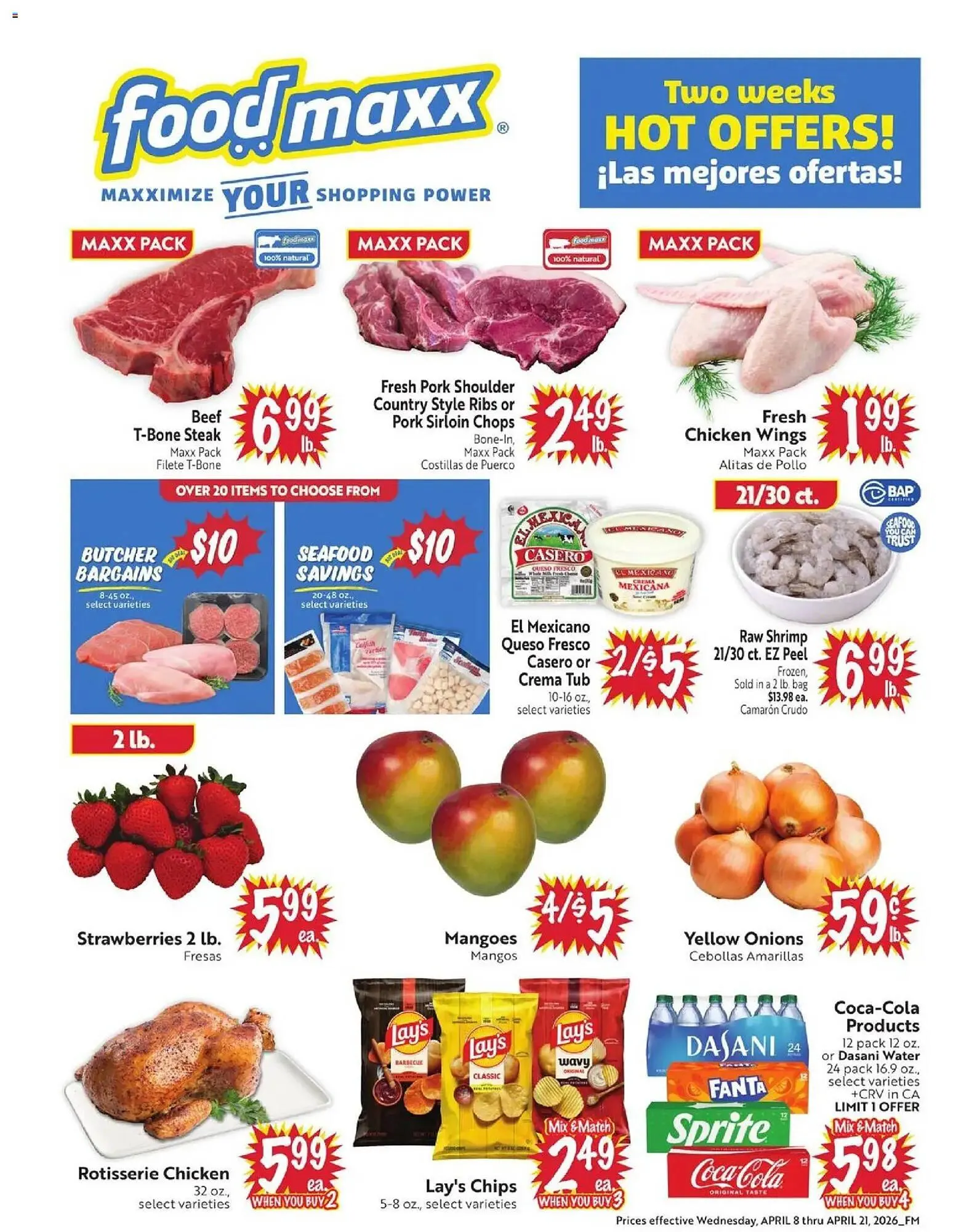 Weekly ad Foodmaxx weekly ad from April 8 to April 21 2026 - Page 1