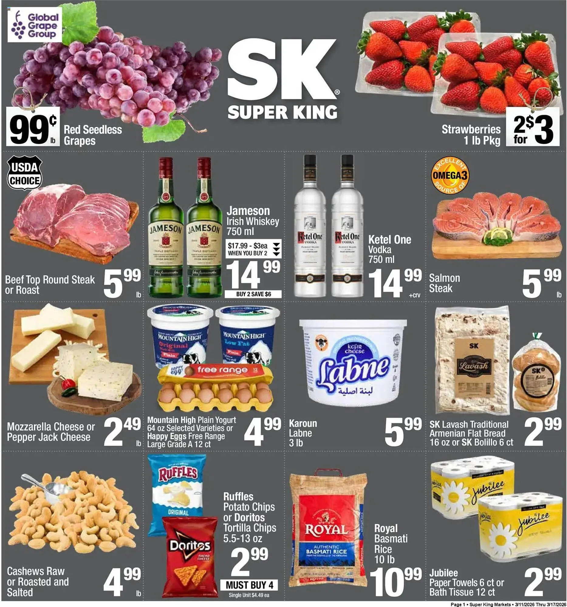 Super King Markets weekly ad - 1