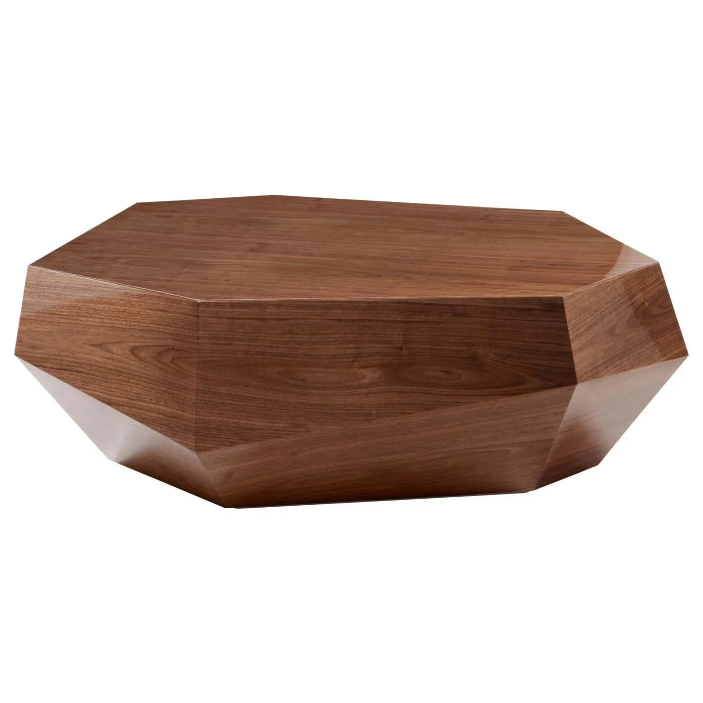 Three Rocks Low Coffee Table, Walnut, InsidherLand by Joana Santos Barbosa