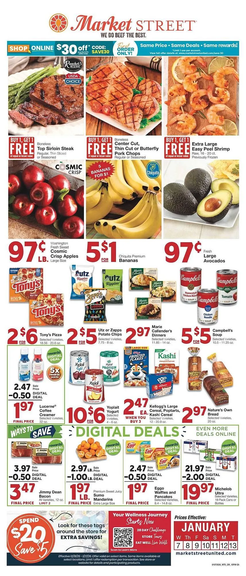 Market Street weekly ad - 1
