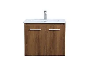 Kasper 24" Single Bathroom Floating Vanity Set