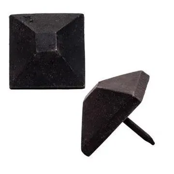 Restorers Pyramid Flat Top Head Clavo Nail - Pack of 6