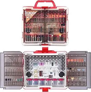 476 PCS Rotary Tool Accessories Kit, 1/8-in Shank Rotary Tool Kit, Universal Fitment for Easy Polishing, Sanding, Cutting, Drilling, Engraving, Sharpening, Grinding with Portable Storage Case