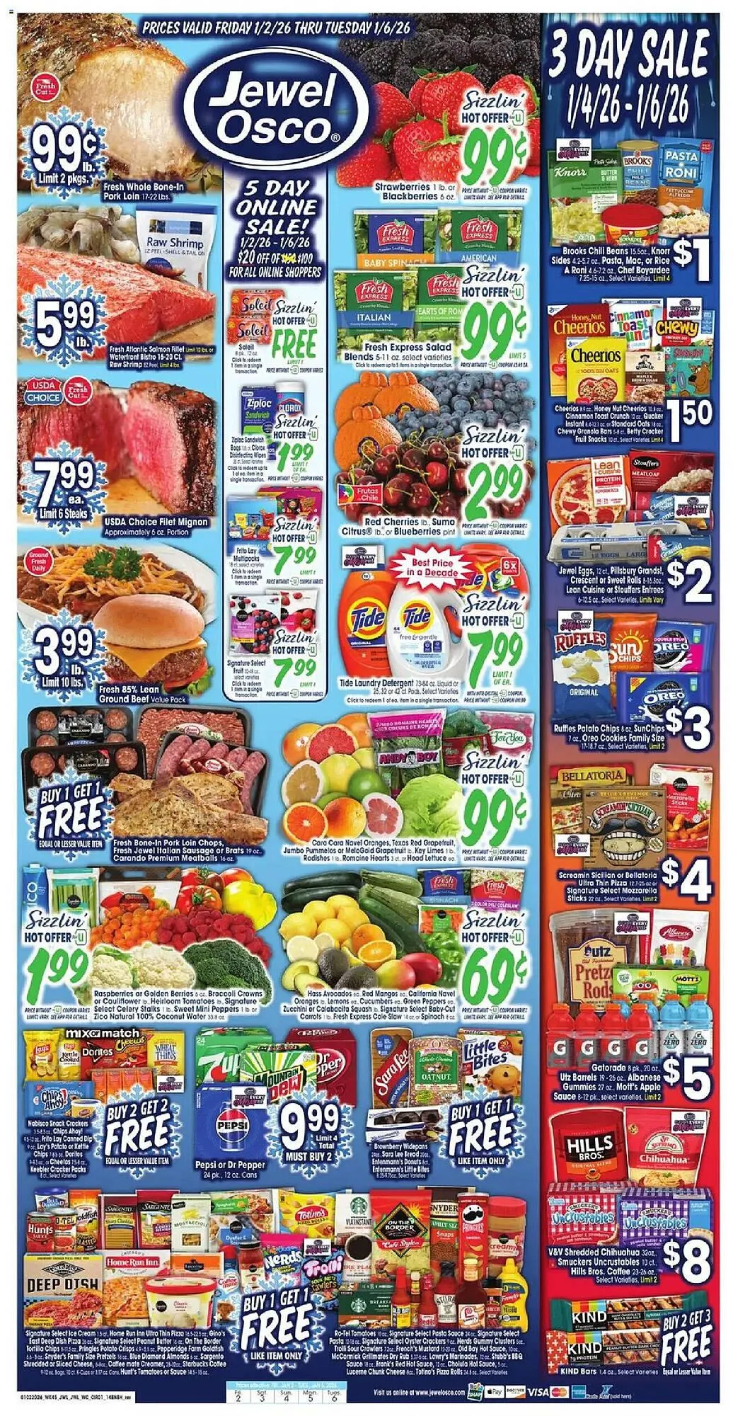 Weekly ad Jewel-Osco weekly ad from January 2 to January 6 2026 - Page 1