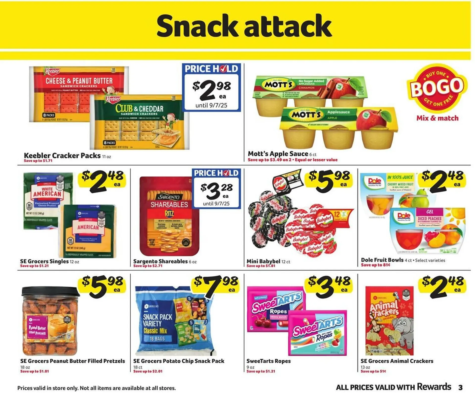 Weekly ad Harveys Supermarkets Weekly Ad from August 6 to August 19 2025 - Page 3