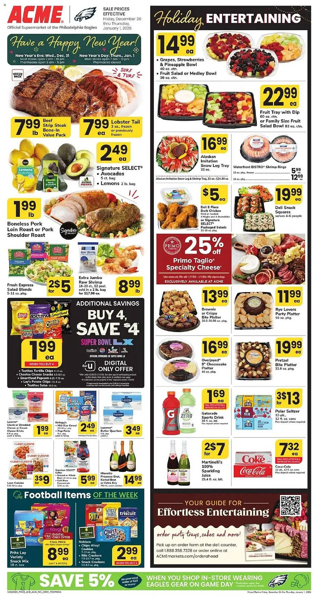 Weekly ad ACME weekly ad from December 26 to January 1 2026 - Page 1