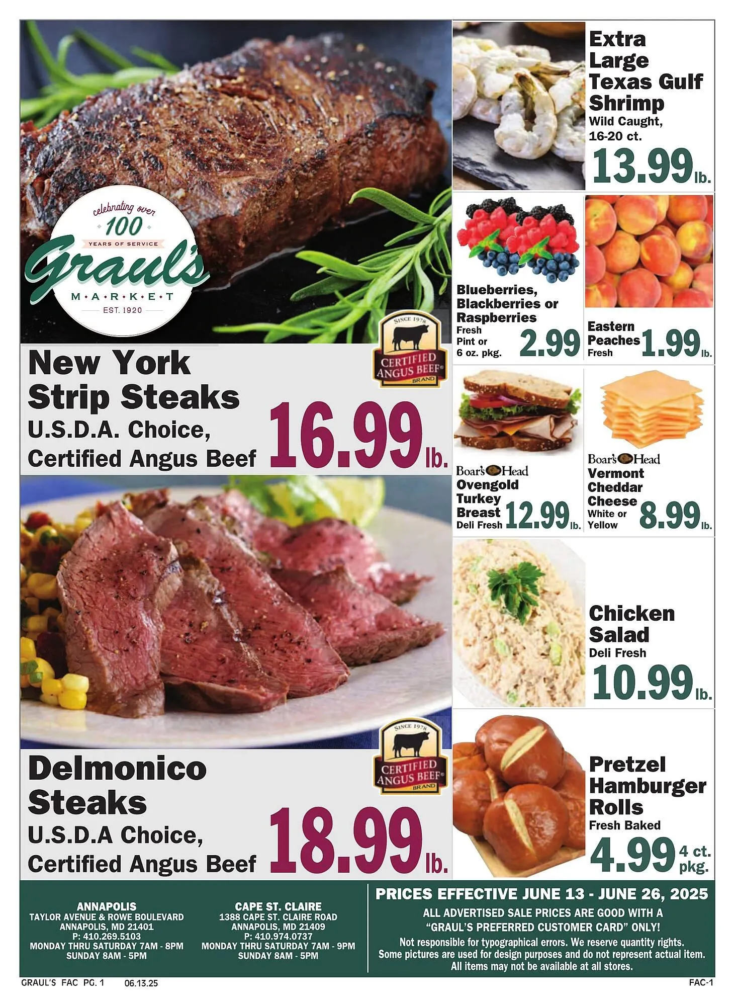 Grauls Market Weekly Ad - 1