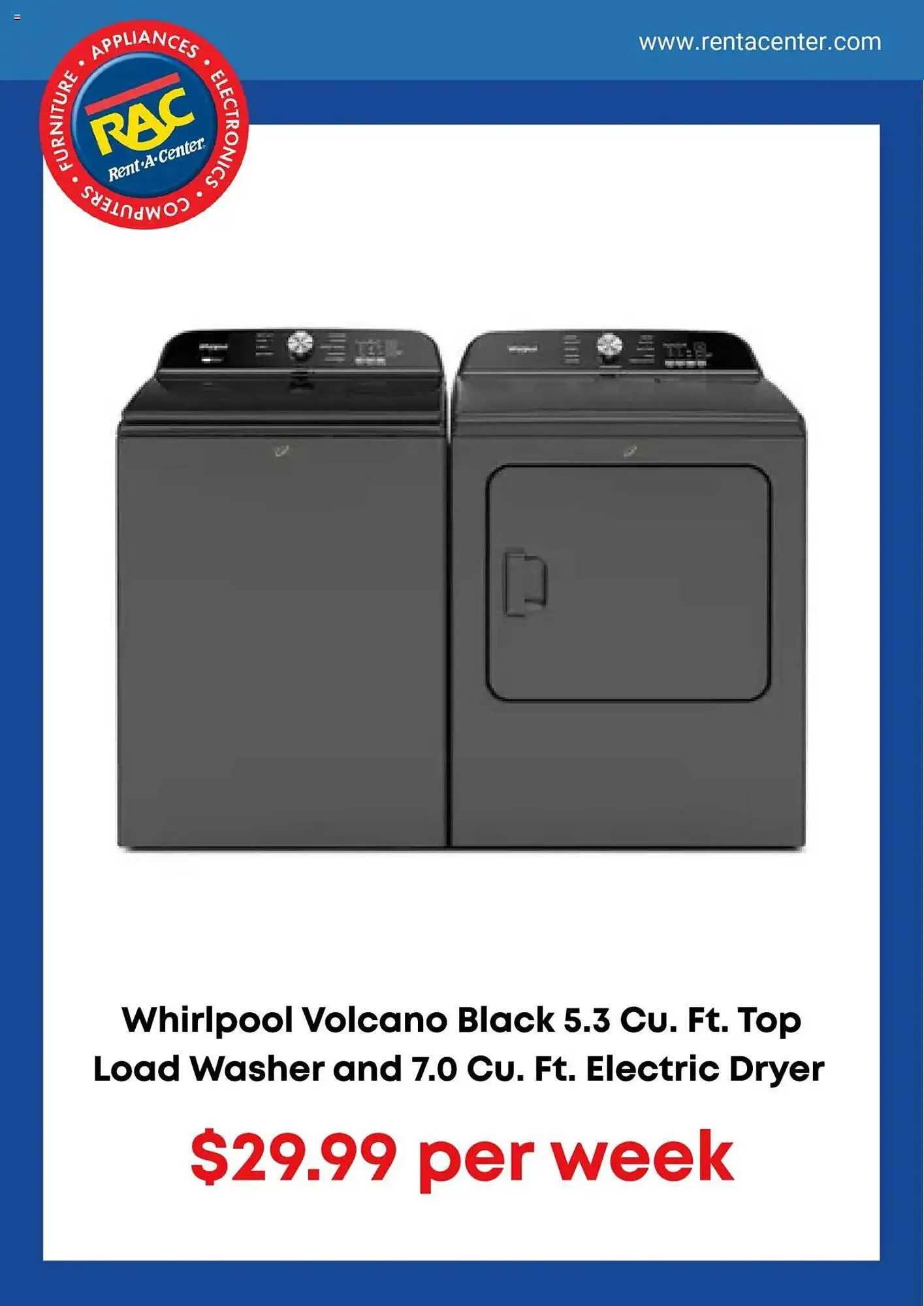 Weekly ad Rent A Center Weekly Ad from July 22 to August 20 2025 - Page 7