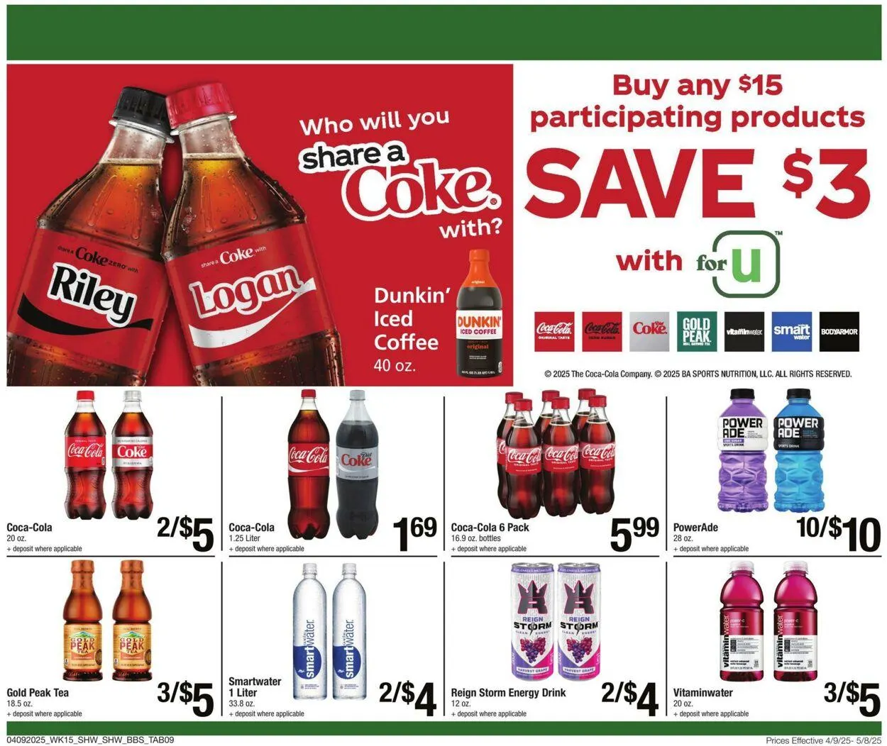 Weekly ad Shaws from April 4 to May 8 2025 - Page 9