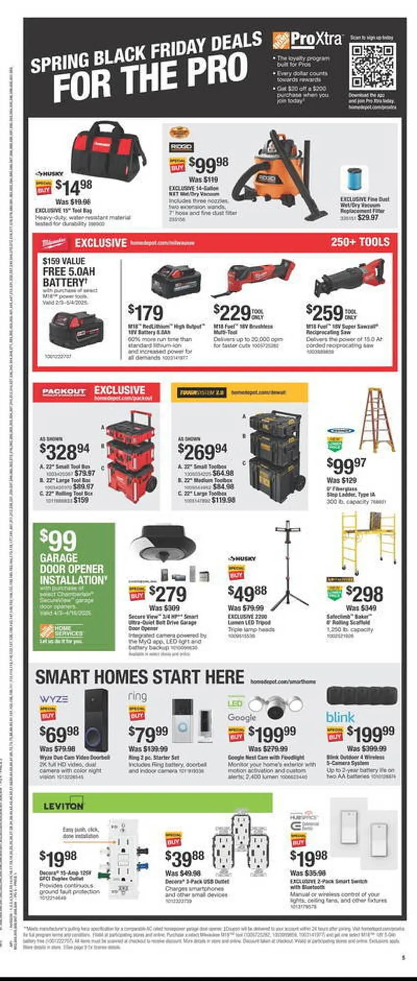 Catálogo de The Home Depot Weekly Ad 3 de abril al 16 de abril 2025 - Página 5