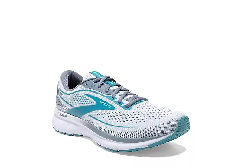 Brooks Womens Trace 2 Running Shoe - Pale Grey