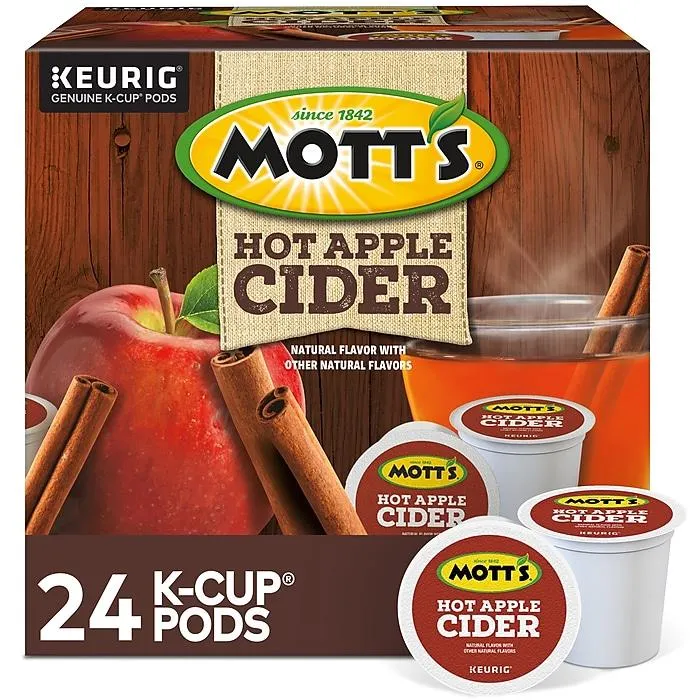 Mott's Hot Apple Cider Keurig® K-Cup® Pods,