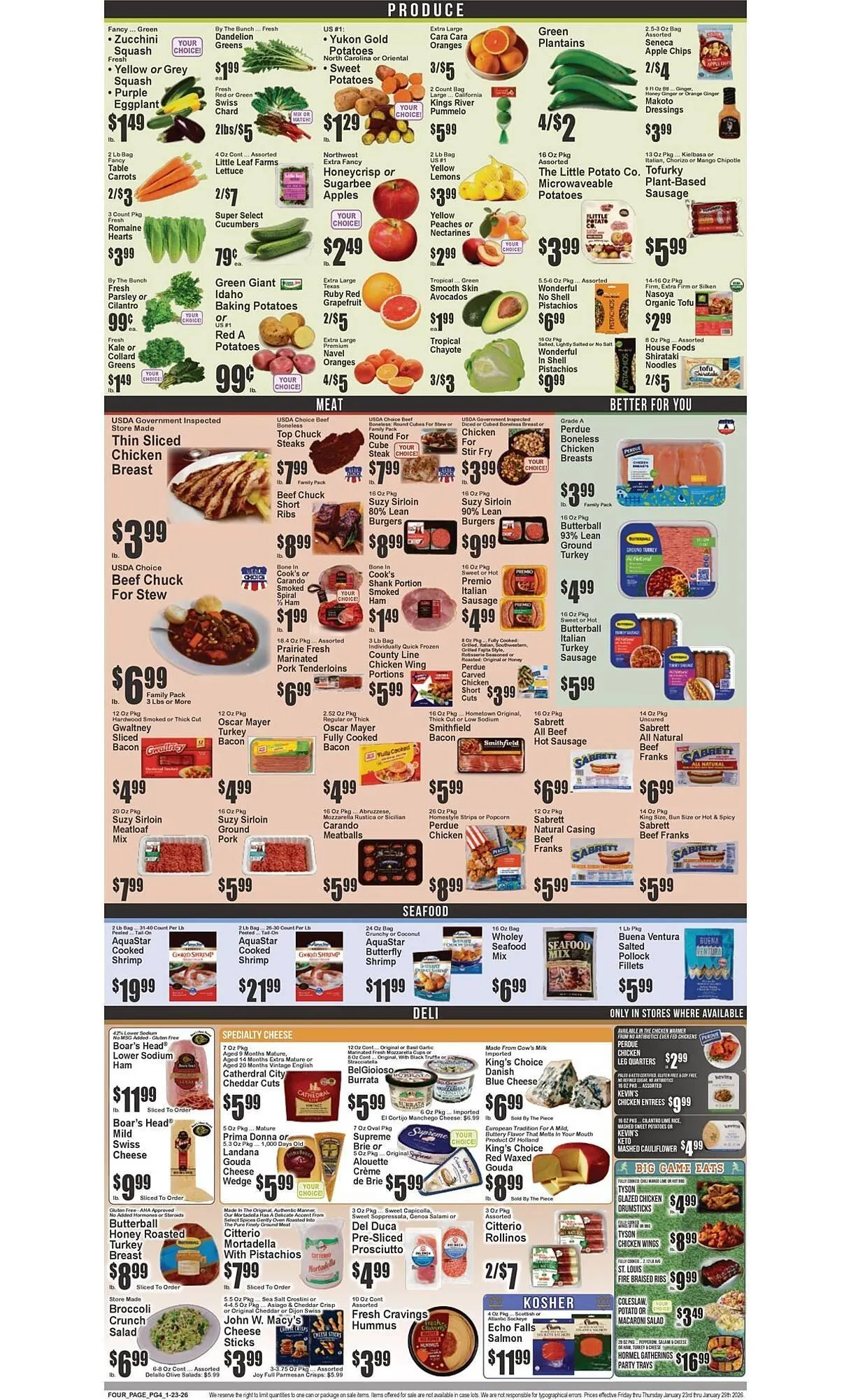 Weekly ad Food Universe circular from January 23 to January 29 2026 - Page 5