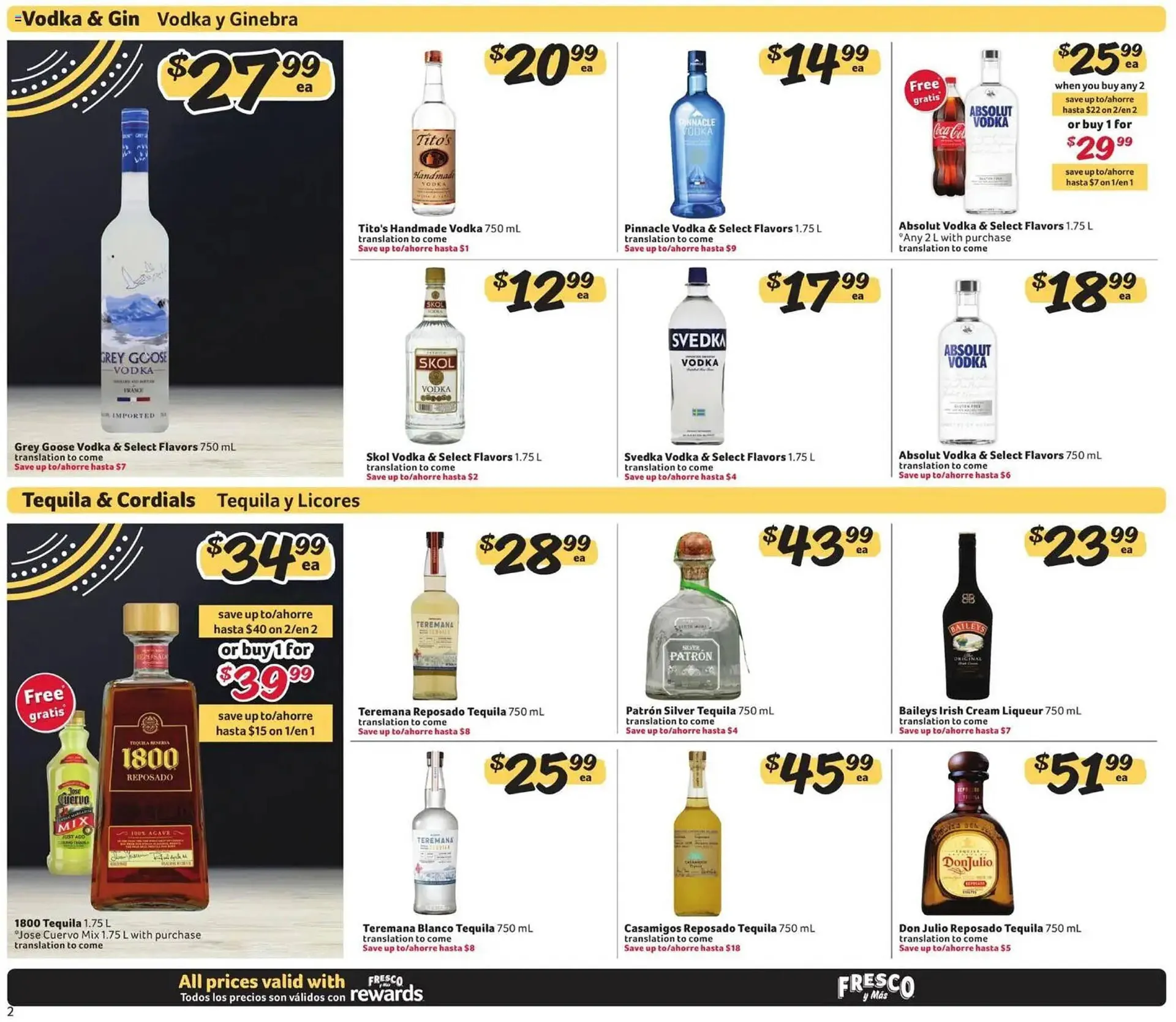 Weekly promotion Fresco y Más weekly ad spanning from April 27 to May 25 2026 - Page 2 for Catalogue 365