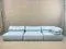 Light Blue and White Voyage Immobile Modular Sofa by Roche Bobois, Set of 3