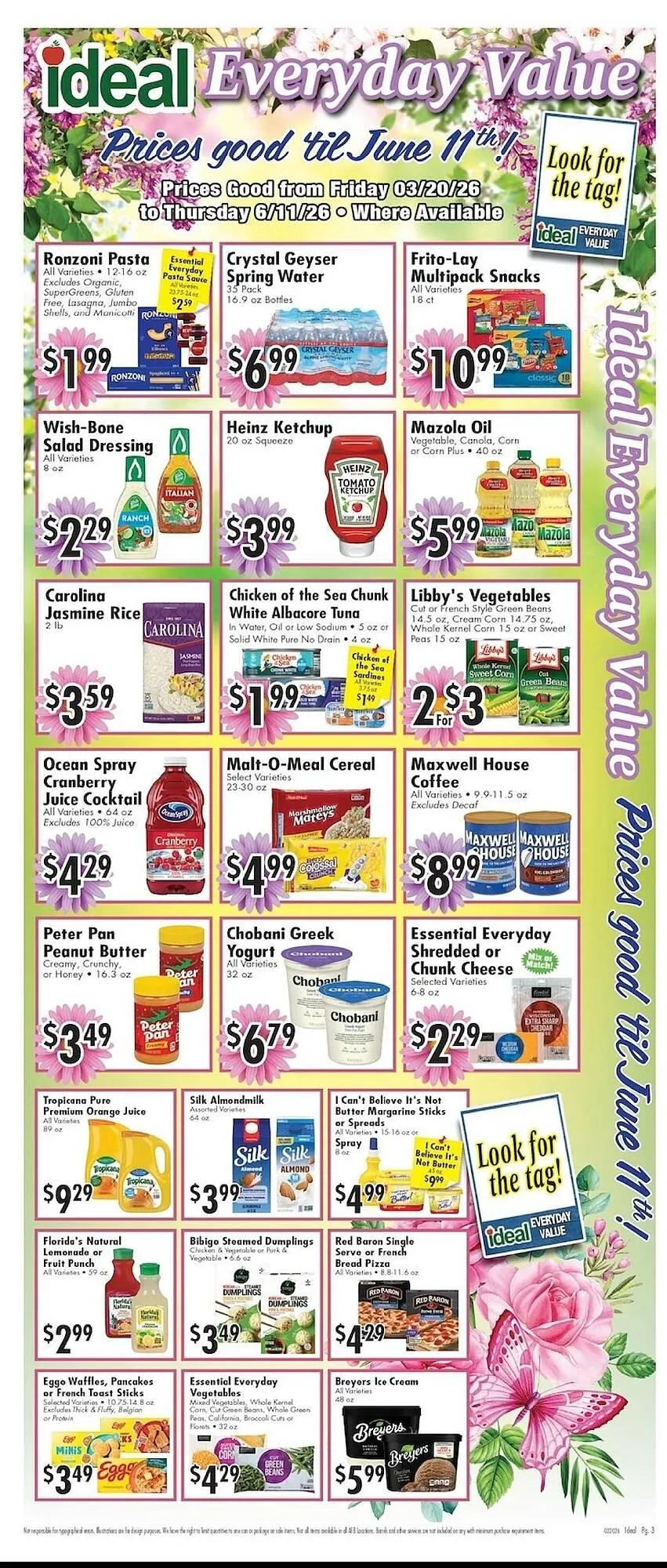 Weekly ad Ideal Food Basket circular from March 20 to March 26 2026 - Page 3