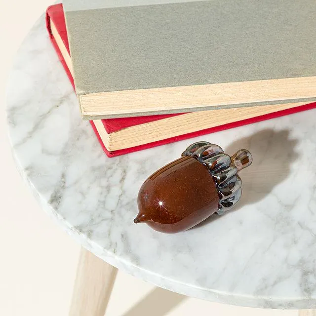 Handblown Glass Acorn