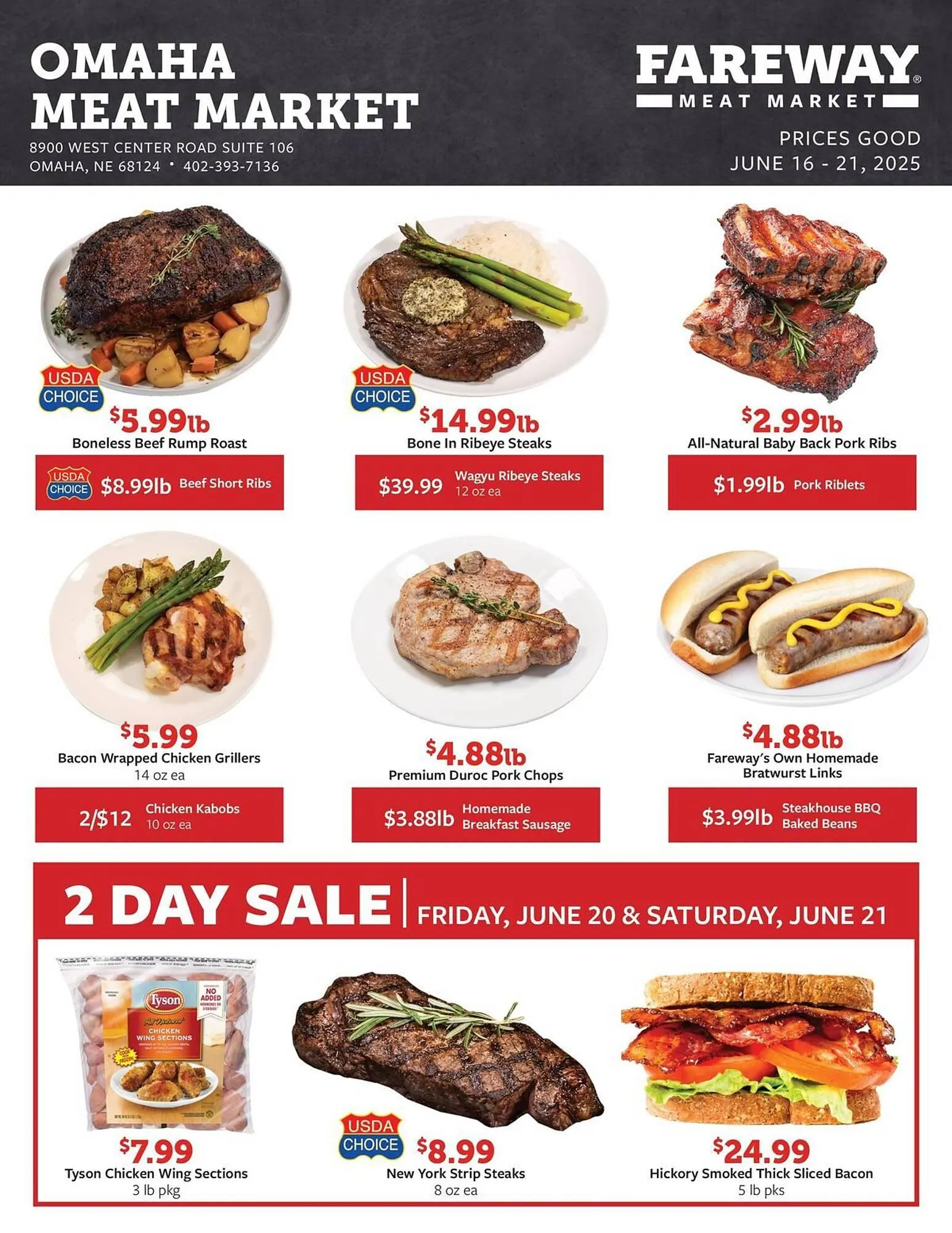 Weekly ad Fareway Weekly Ad from June 16 to June 21 2025 - Page 1