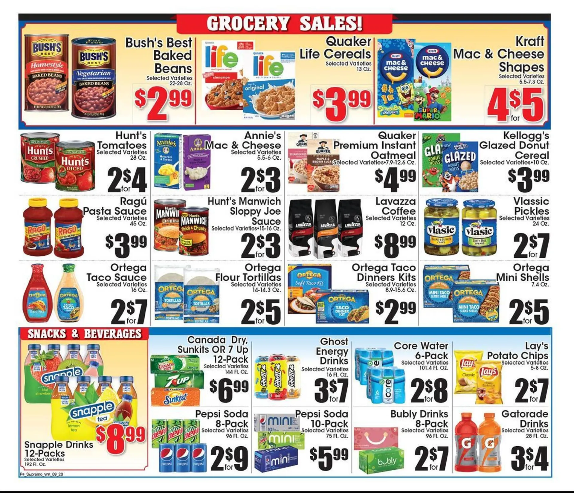 Weekly ad Supremo Foods Inc weekly ad from September 20 to September 26 2025 - Page 4