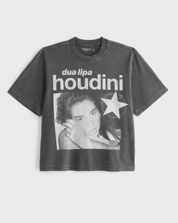 Cropped Dua Lipa Graphic Tee