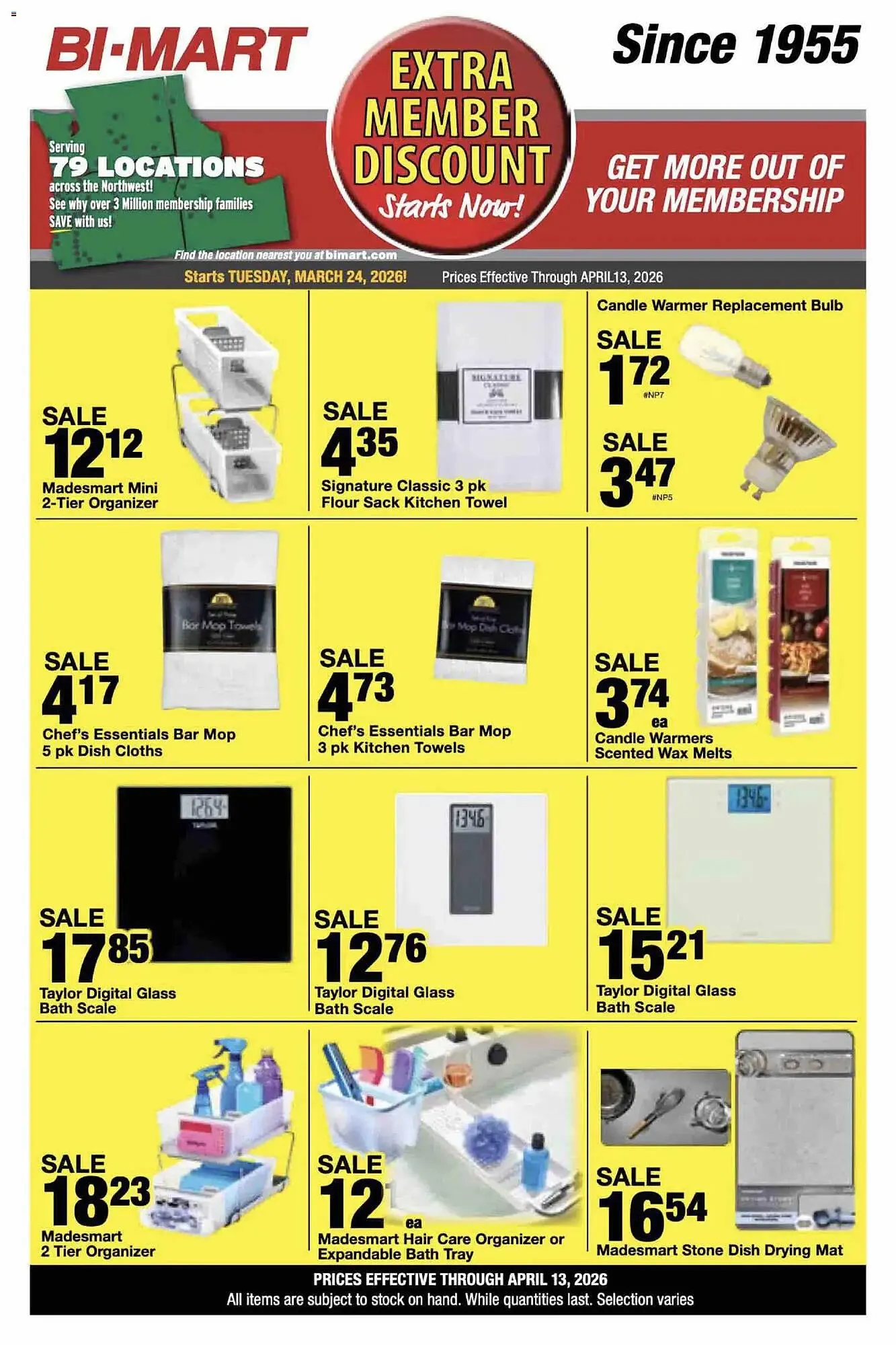 Bi-Mart weekly ad - 1