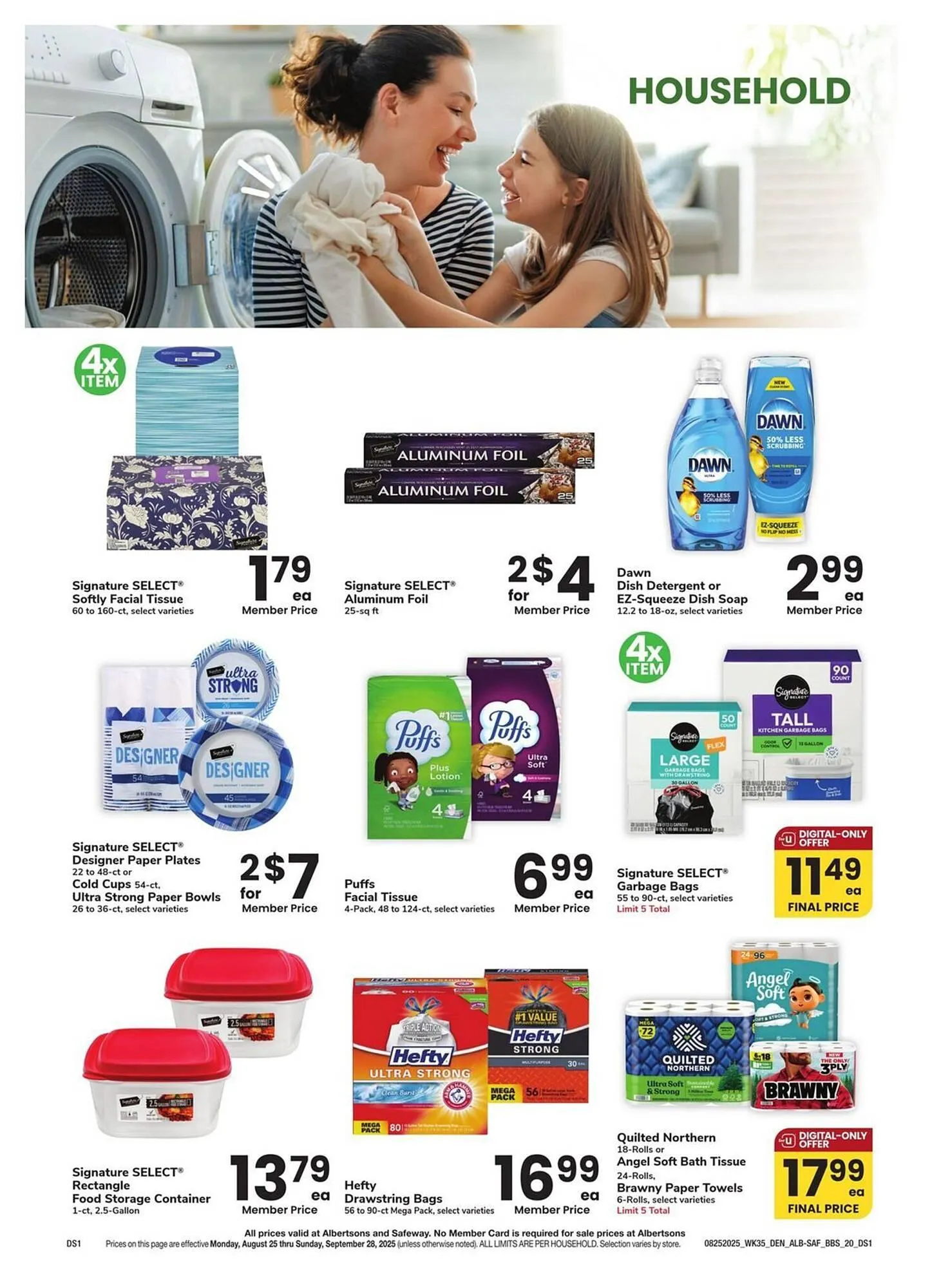 Weekly ad Albertsons Weekly Ad from August 25 to September 28 2025 - Page 20