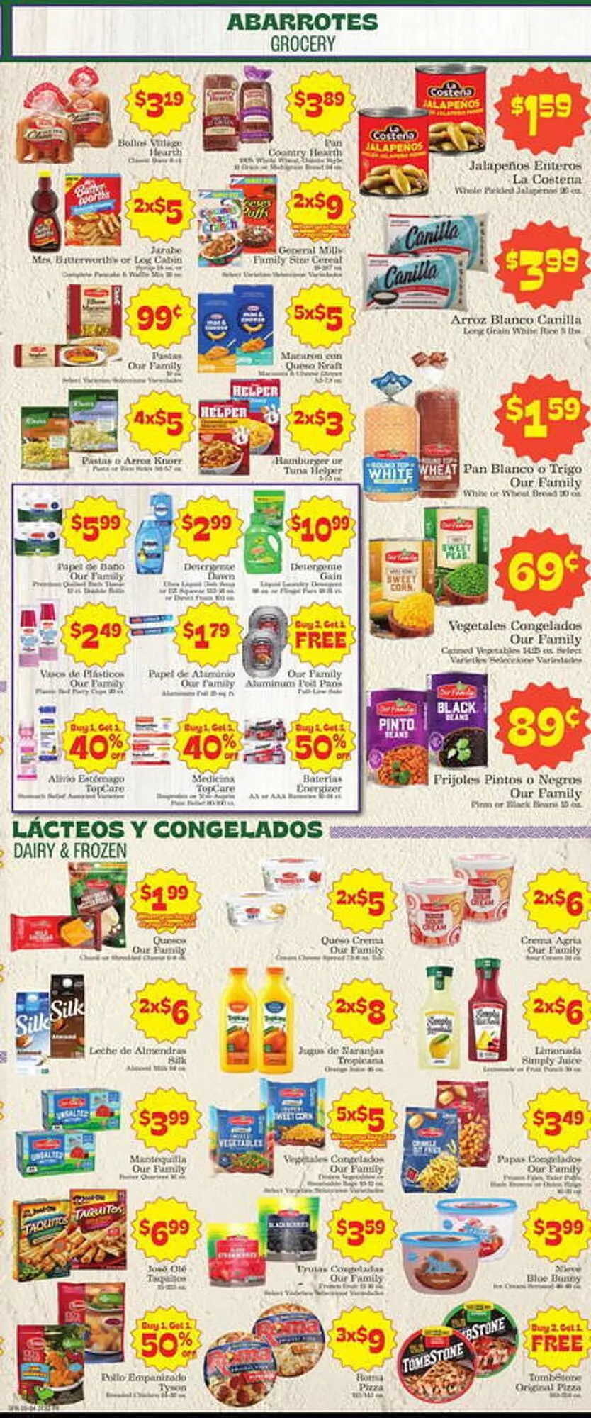 Catálogo de Supermercado Nuestra Familia Weekly Ad 4 de mayo al 10 de mayo 2025 - Página 4