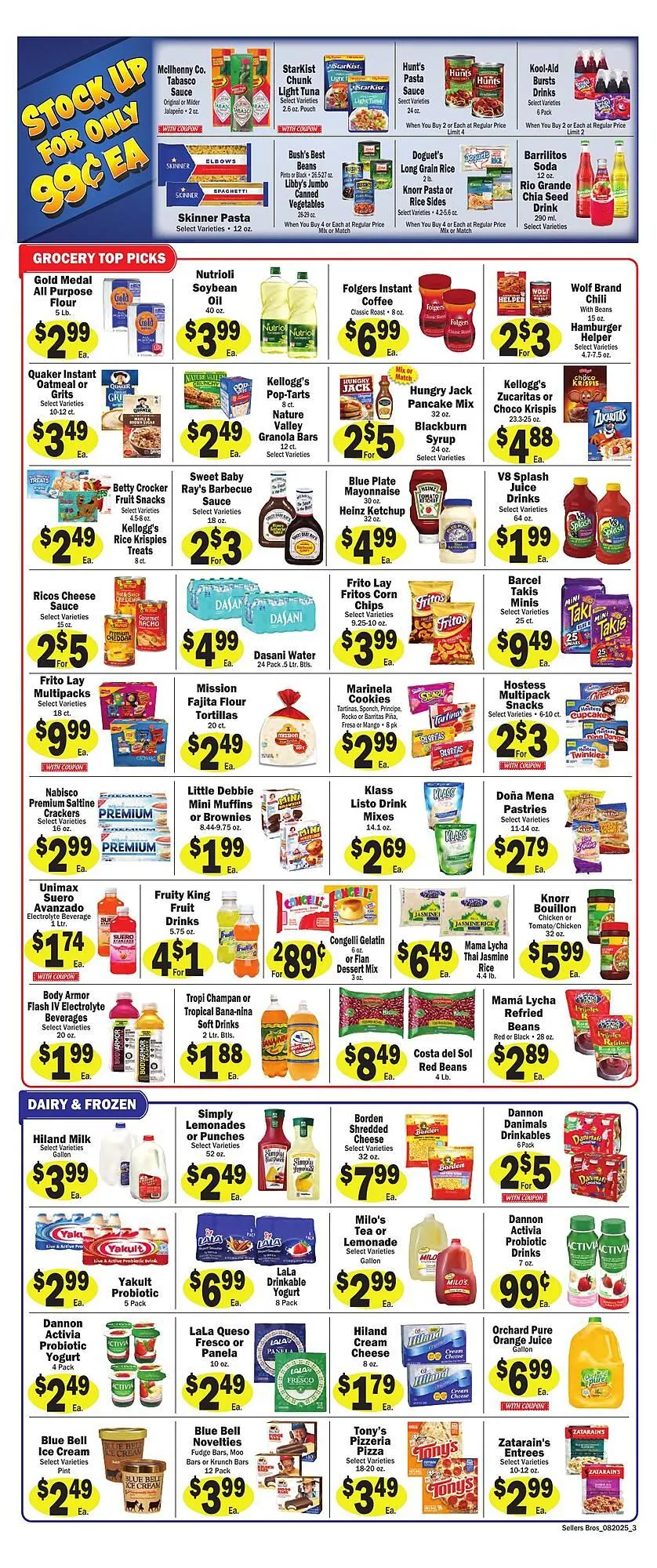 Weekly ad Sellers Bros Weekly Ad from August 20 to August 26 2025 - Page 3
