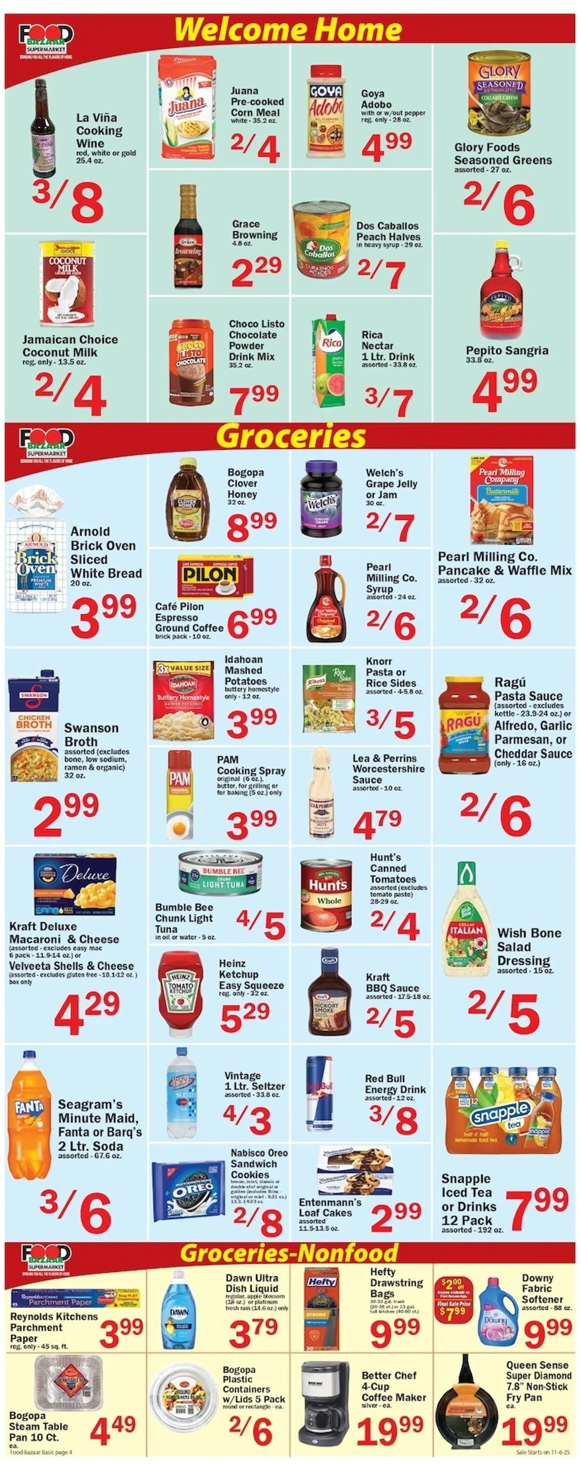 Catálogo de Food Bazaar Current weekly ad 6 de noviembre al 12 de noviembre 2025 - Página 4
