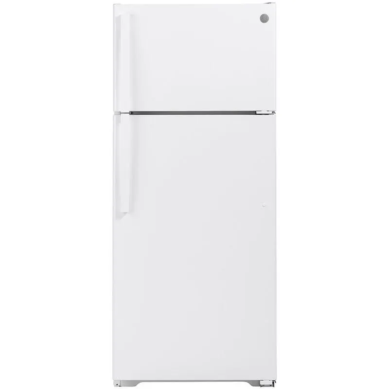 GE 28 in. 17.5 cu. ft. Top Freezer Refrigerator - White