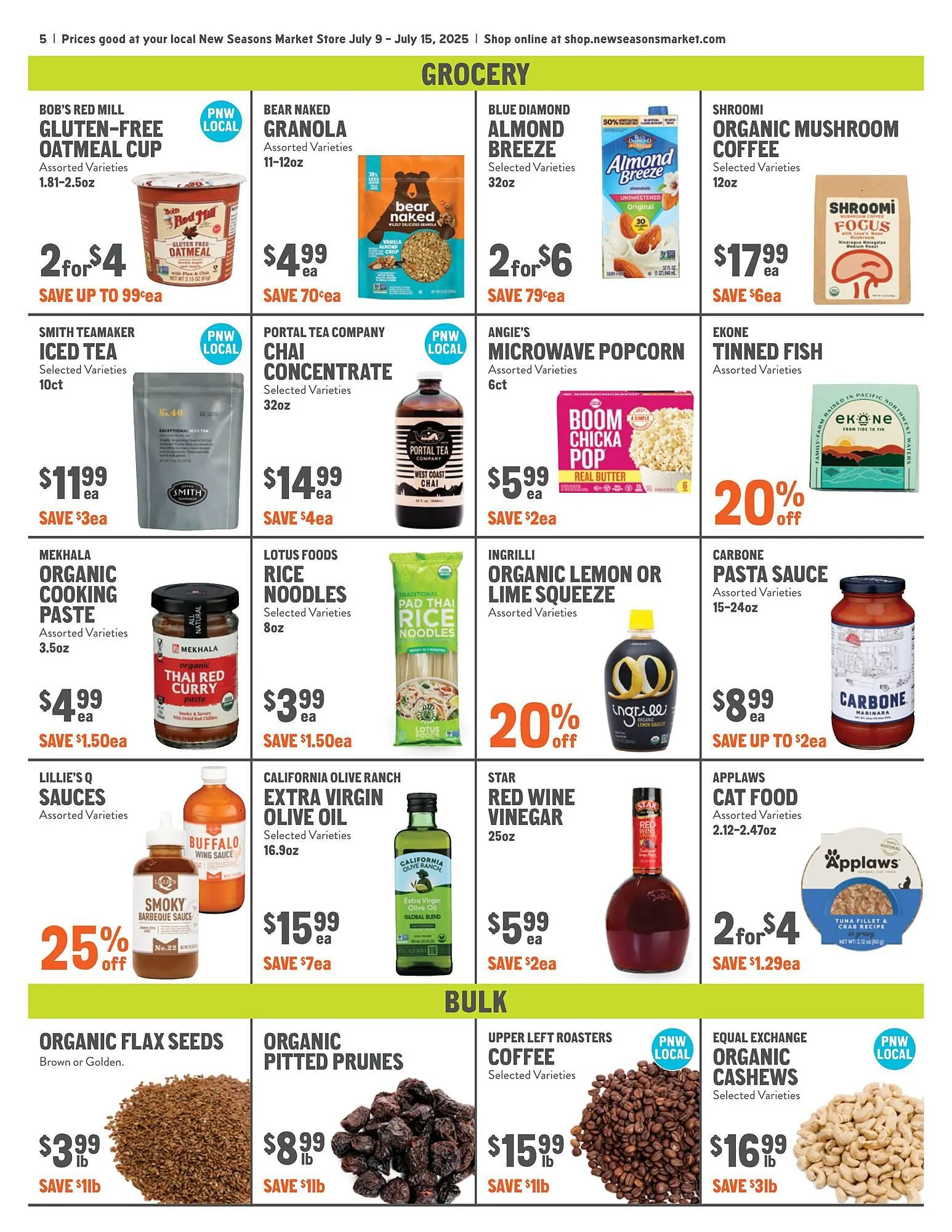 Weekly ad New Seasons Market ad from July 9 to July 15 2025 - Page 5
