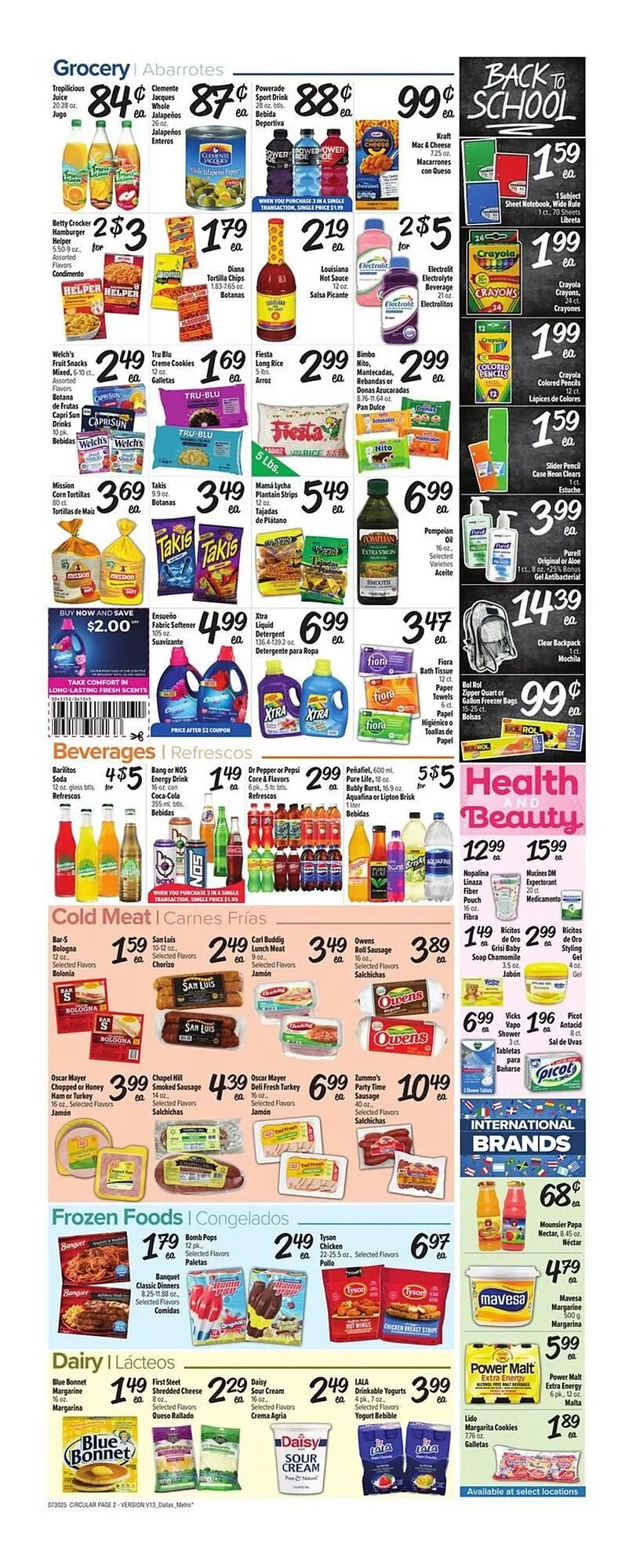 Weekly ad Fiesta Mart Weekly Ad from July 30 to August 6 2025 - Page 2