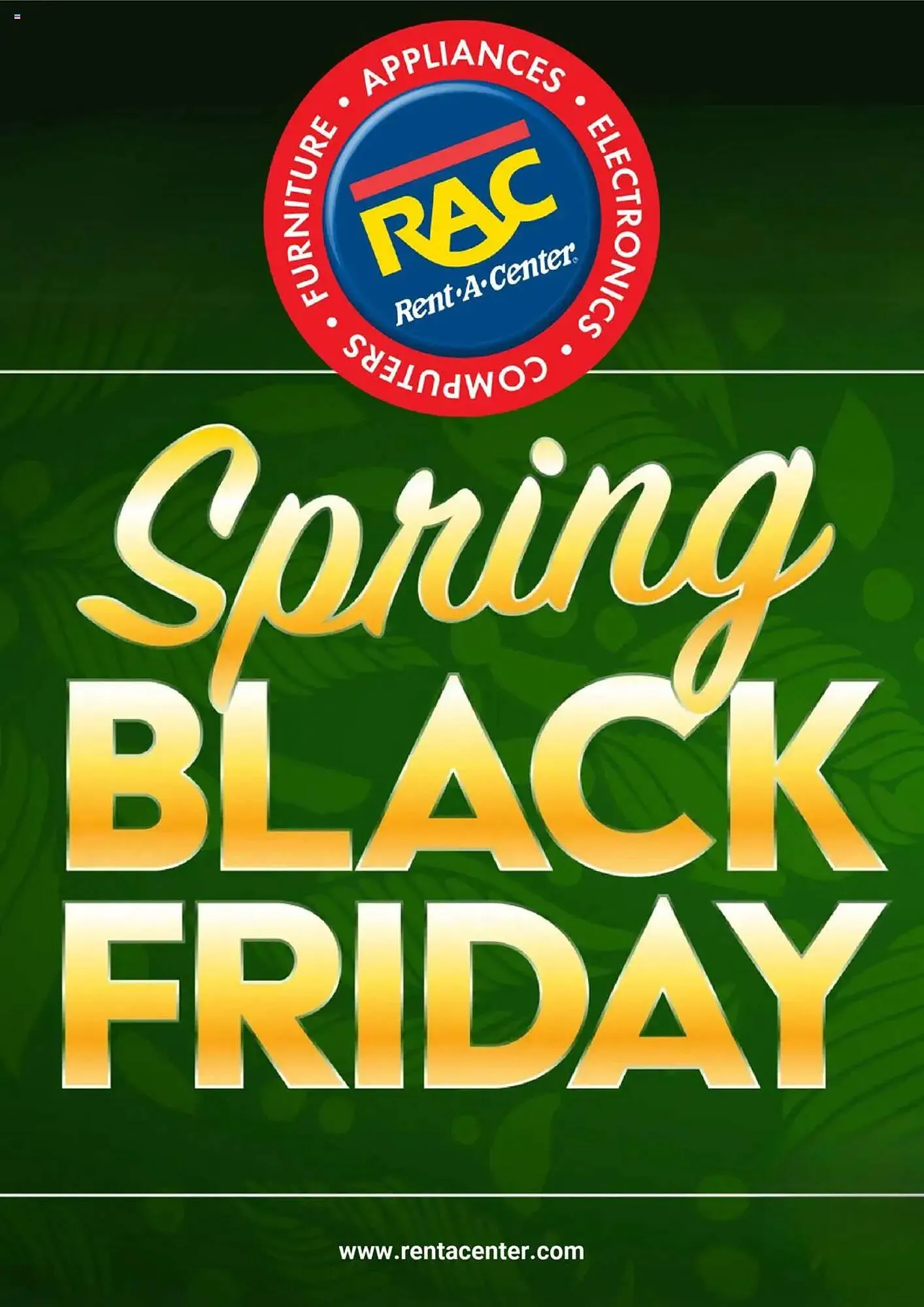 Weekly ad Rent A Center Weekly Ad from April 14 to April 21 2025 - Page 1