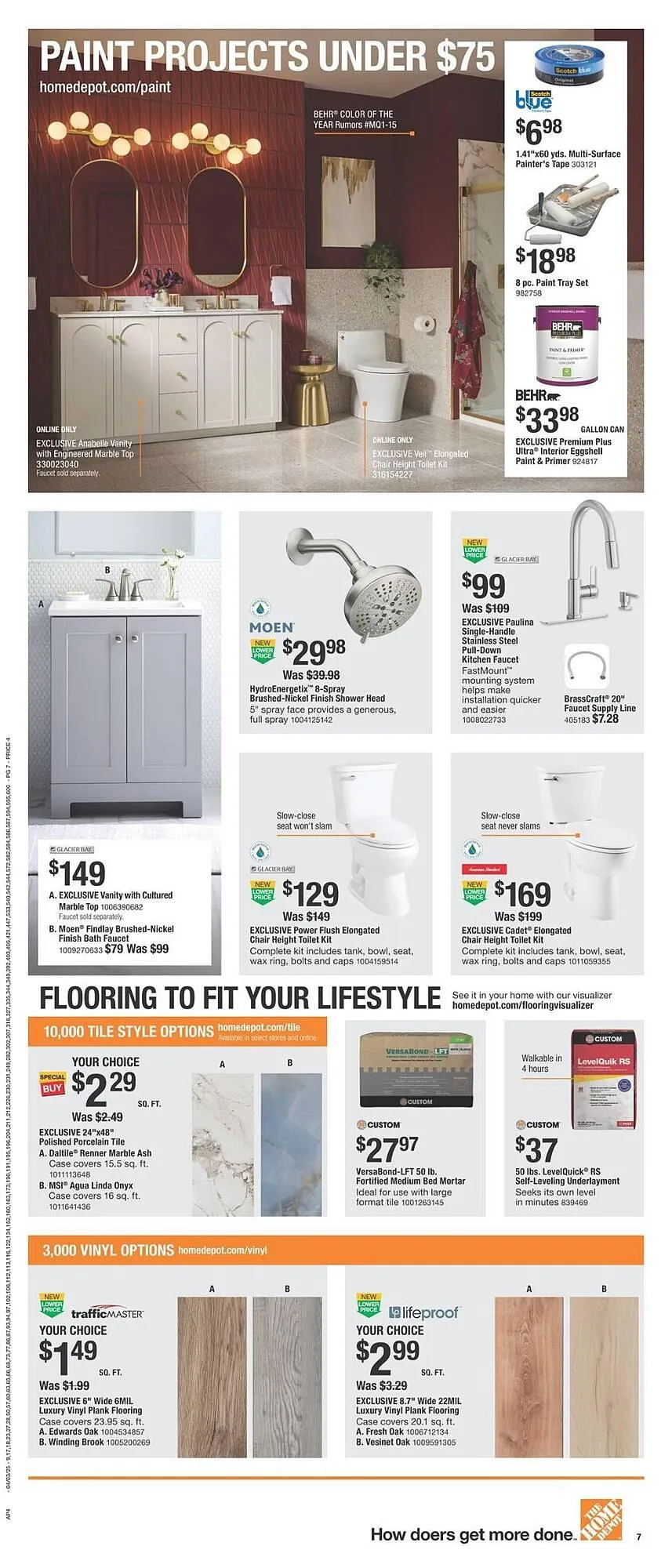 Weekly ad The Home Depot Weekly Ad from March 31 to April 7 2025 - Page 7