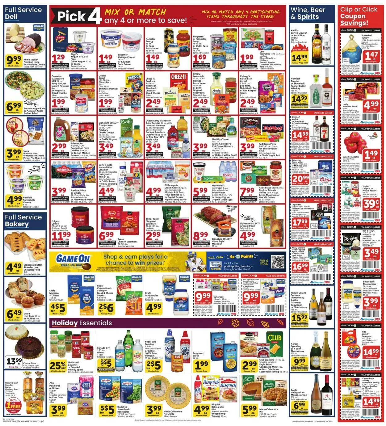 Weekly ad Vons Current weekly ad from November 12 to November 18 2025 - Page 2