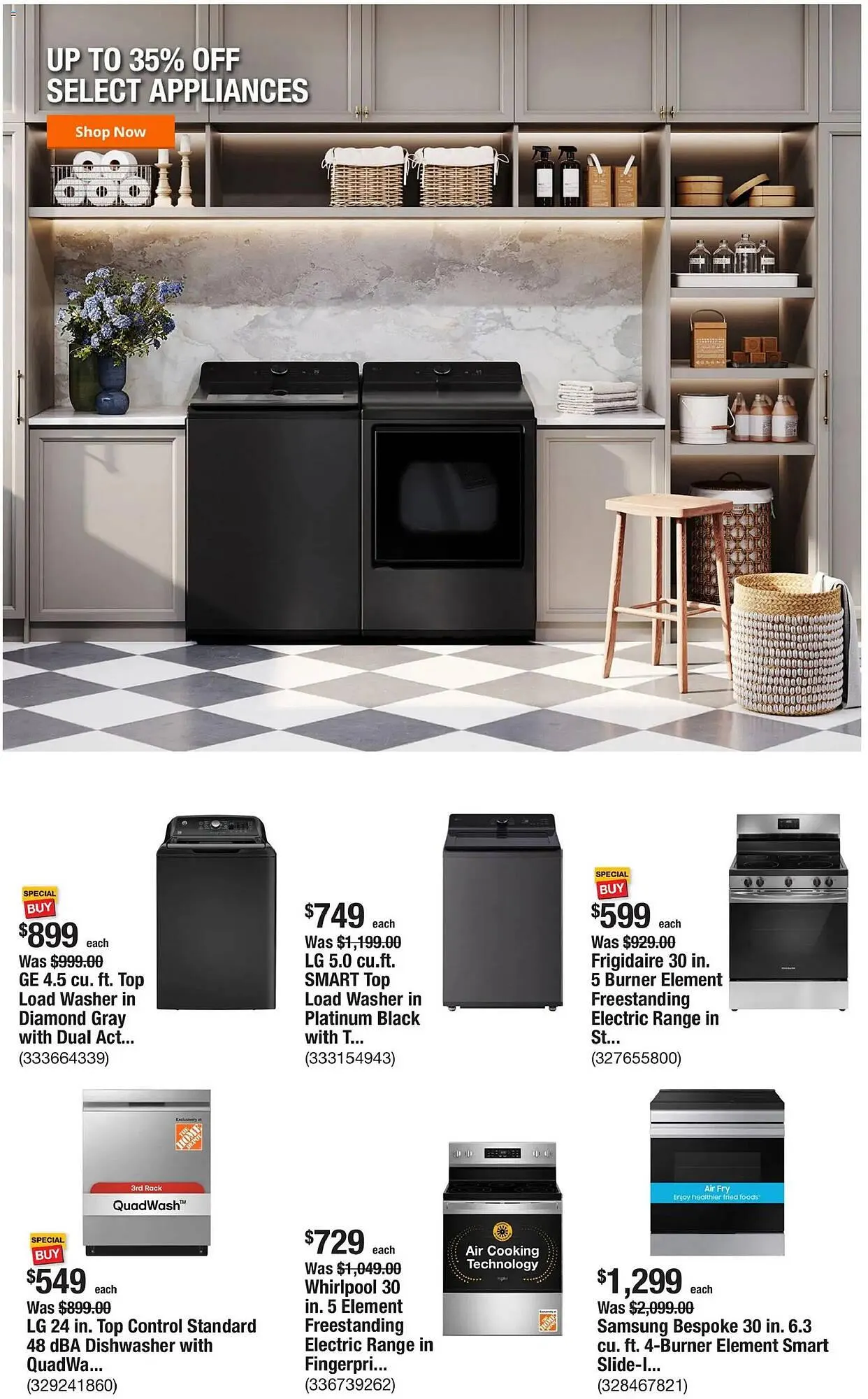 Weekly ad The Home Depot flyer from January 1 to January 9 2026 - Page 3
