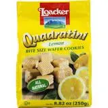 Loacker - Quadratini Lemon Wafer Cookies 8.82 Oz