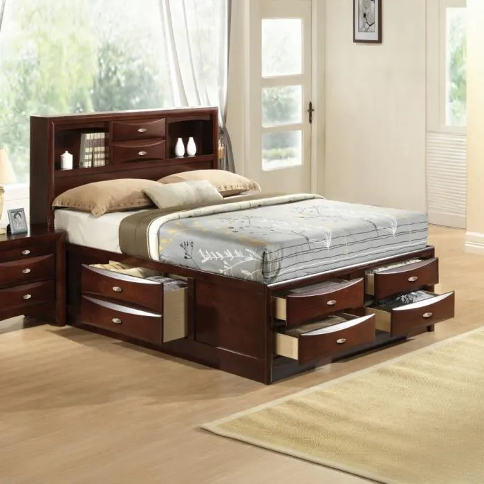 Ireland EK Bed W/Storage