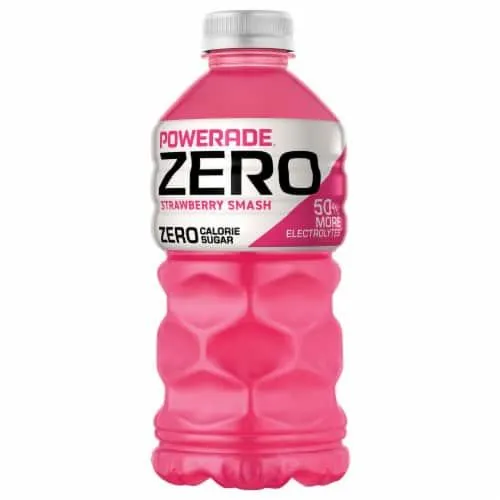 Powerade® Zero Pink Strawberry Smash Sports Drink Bottle