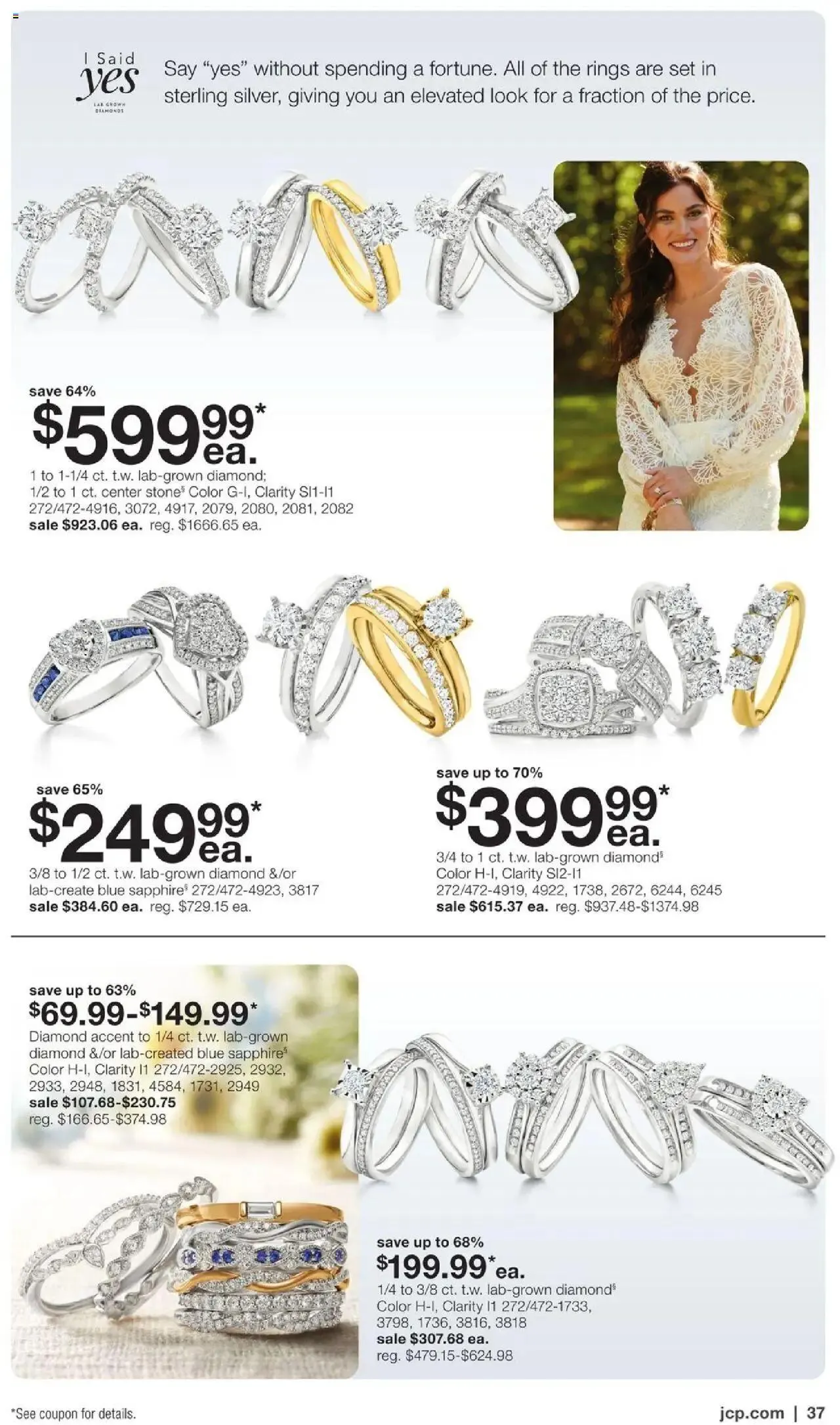 Weekly ad JCPenney Mother’s Day Jewelry Sale from April 10 to May 14 2025 - Page 35