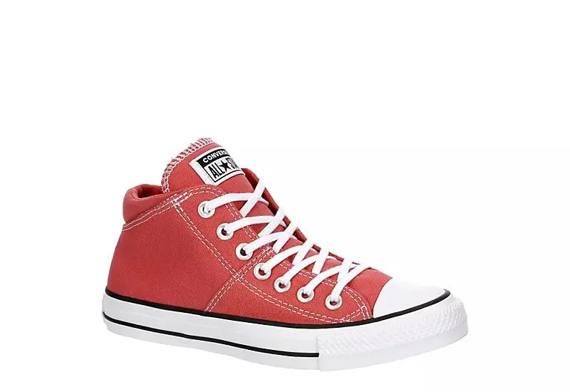 Converse Womens Chuck Taylor All Star Madison Mid Top Sneaker - Red